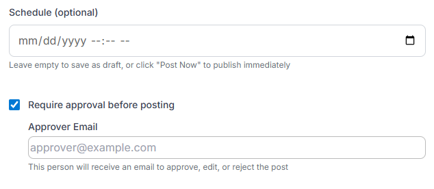 Approval Workflow